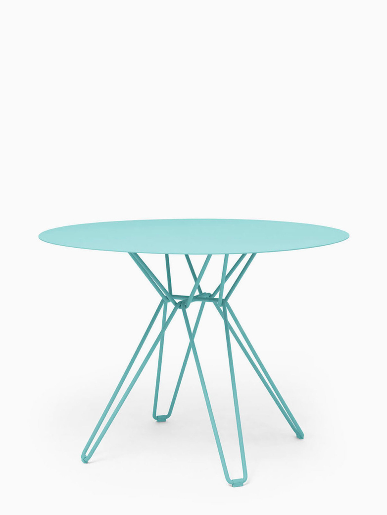 Tio Dining Table – Pastel Turquoise – Ø100