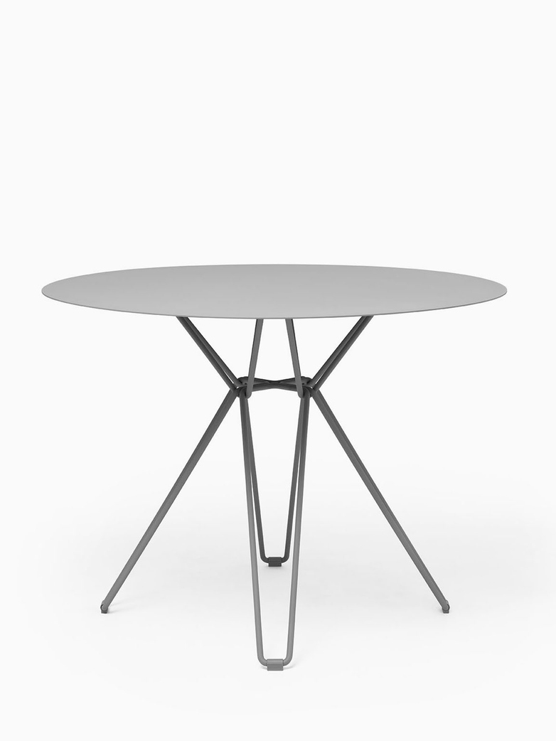 Tio Dining Table – Stone Grey – Ø100