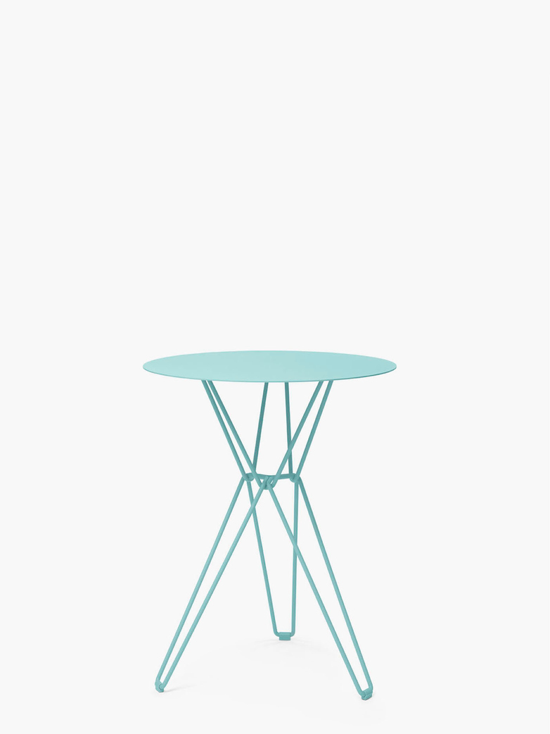 Tio Bar Table – Pastel Turquoise – Ø60