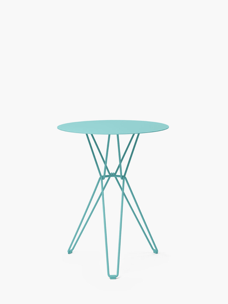 Tio Bar Table – Pastel Turquoise – Ø60