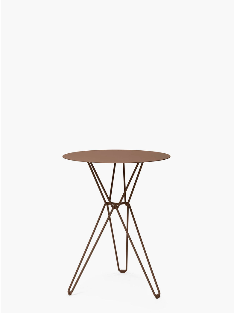 Tio Bar Table – Pale Brown – Ø60