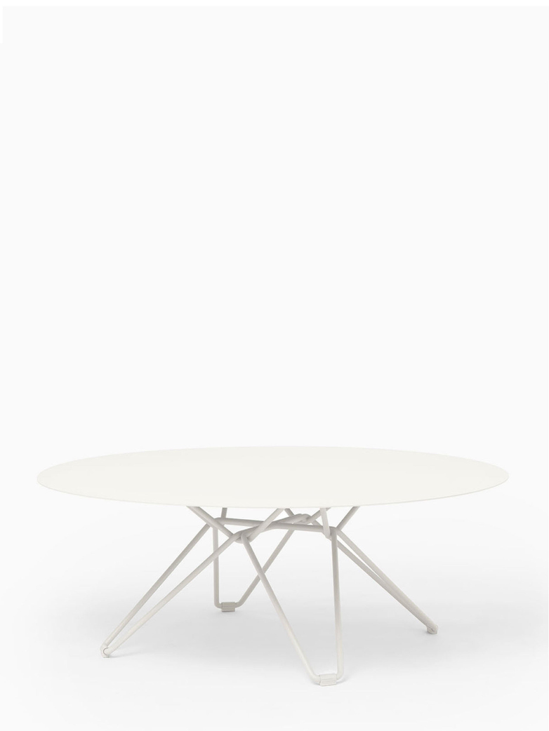 Tio Coffee Table – White – Ø100