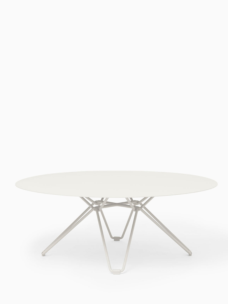 Tio Coffee Table – White – Ø100