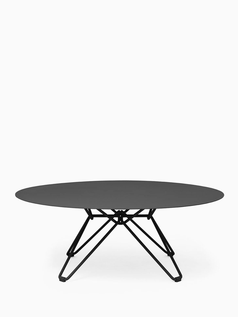 Tio Coffee Table – Black – Ø100