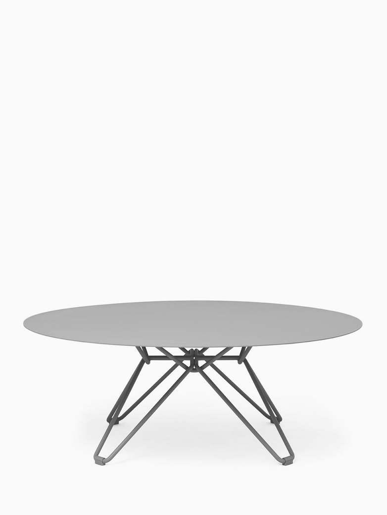 Tio Coffee Table – Stone Grey – Ø100