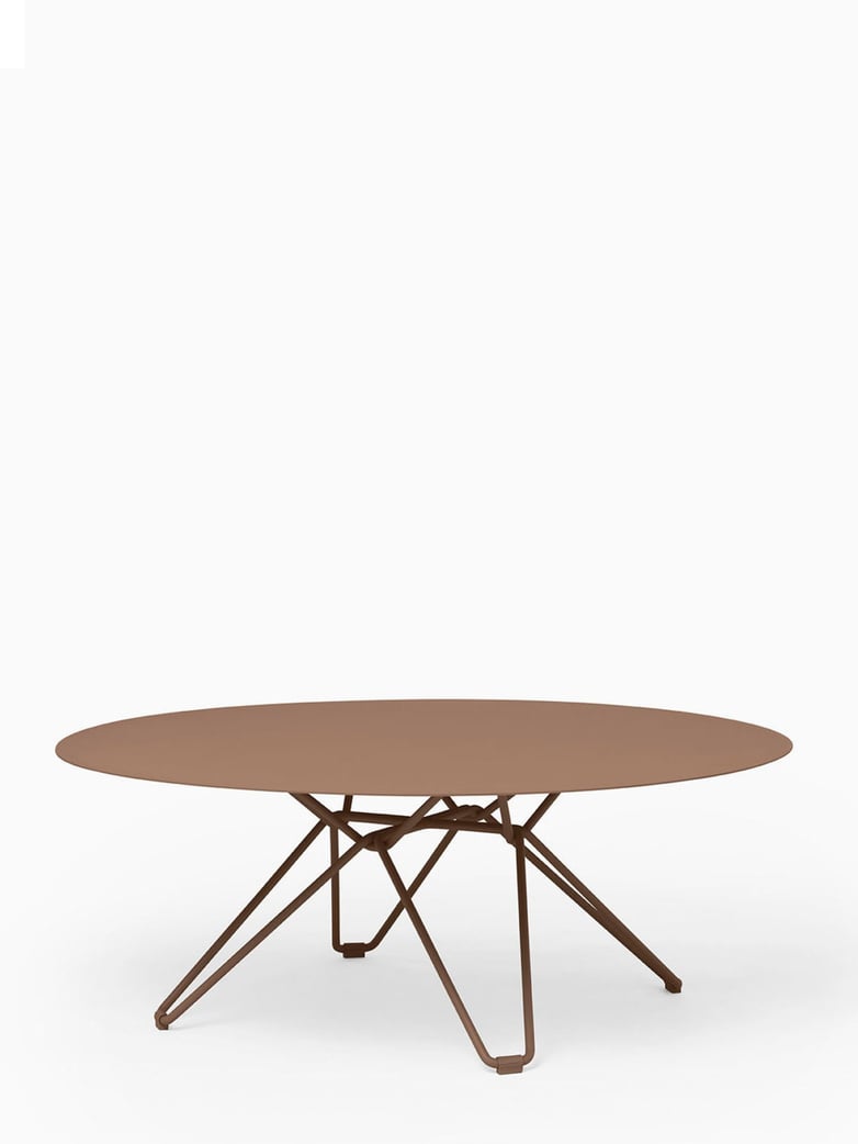 Tio Coffee Table – Pale Brown – Ø100