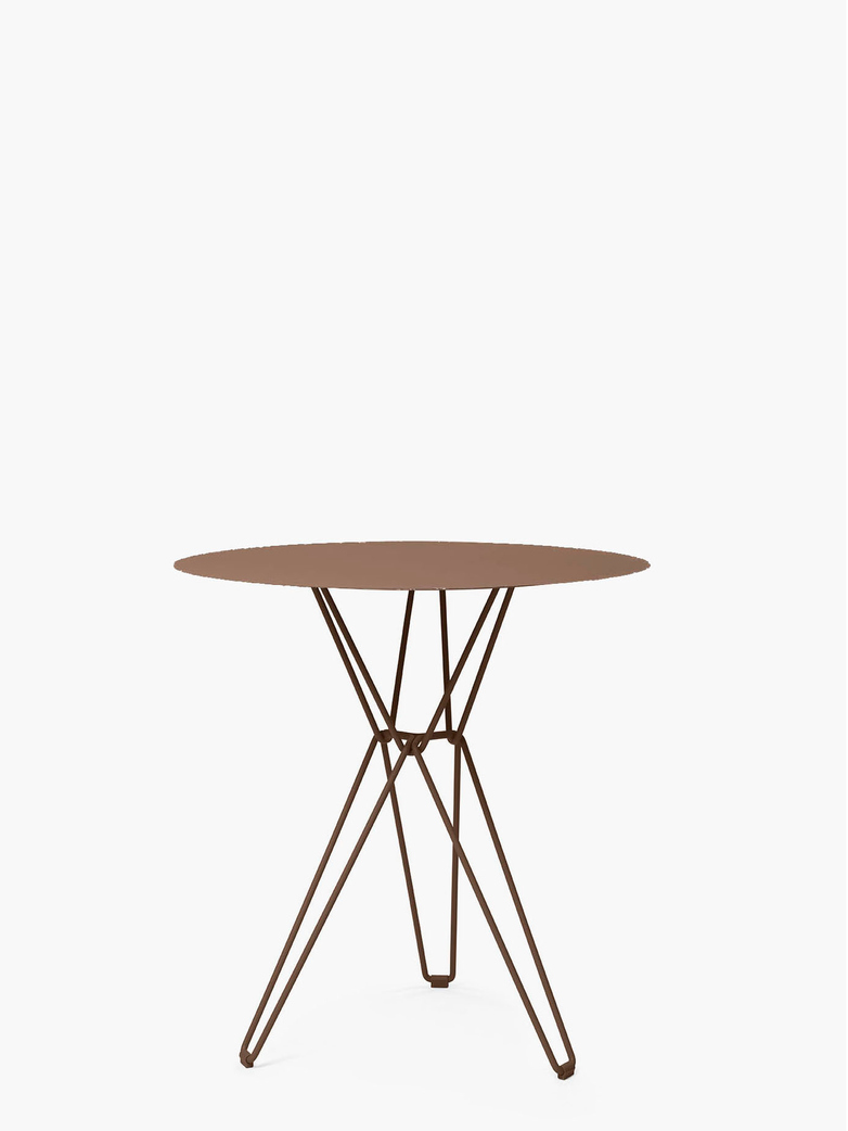 Tio Bar Table – Pale Brown – Ø75