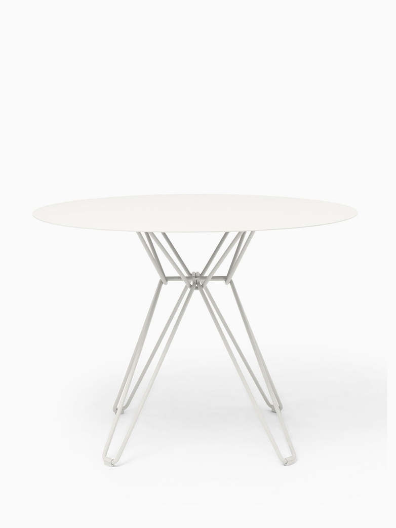 Tio Dining Table – White – Ø126