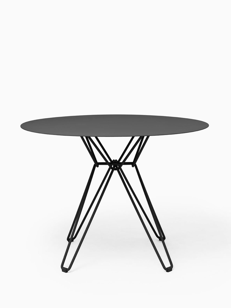 Tio Dining Table – Black – Ø126
