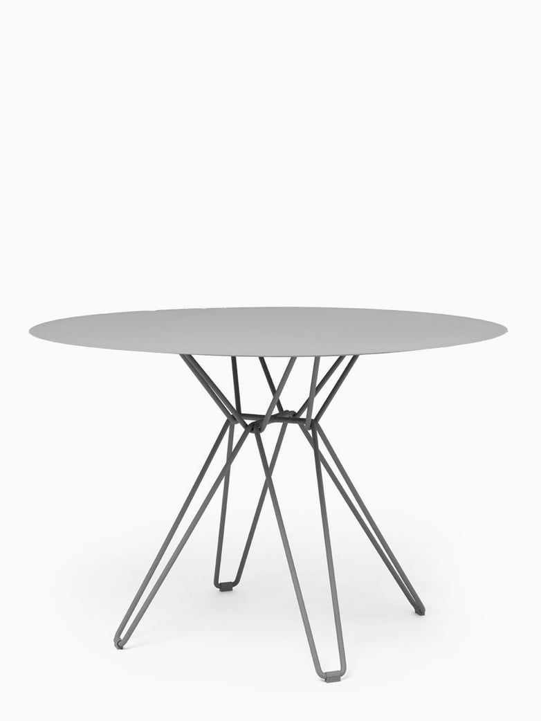 Tio Dining Table – Stone Grey – Ø126