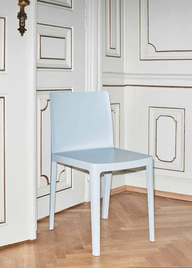 Elementaire Chair – Blue / Grey
