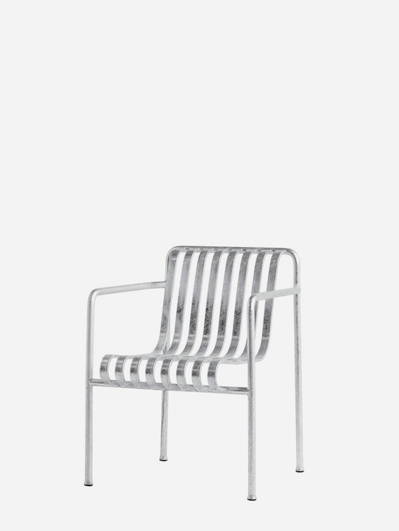 Palissade Dining Arm Chair - Galvanized