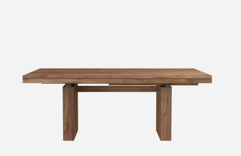 Double Extendable Table – Teak