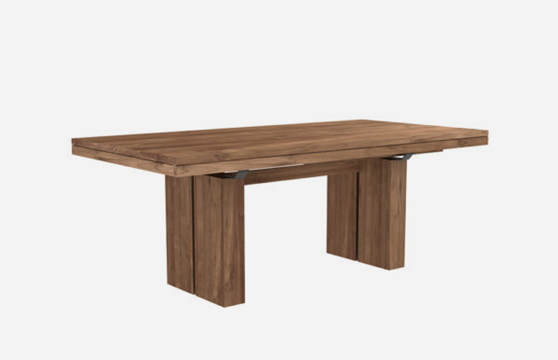 Double Extendable Table – Teak