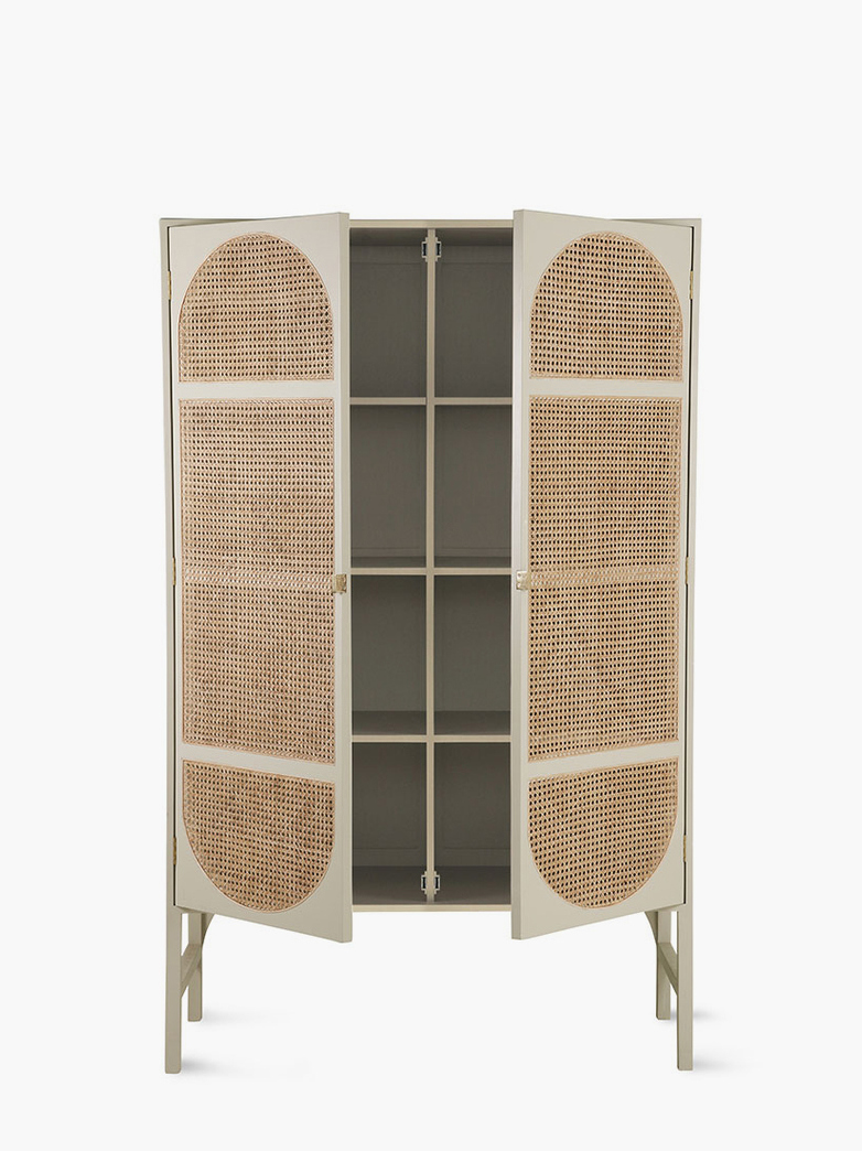 Retro Webbing Cabinet – Grey