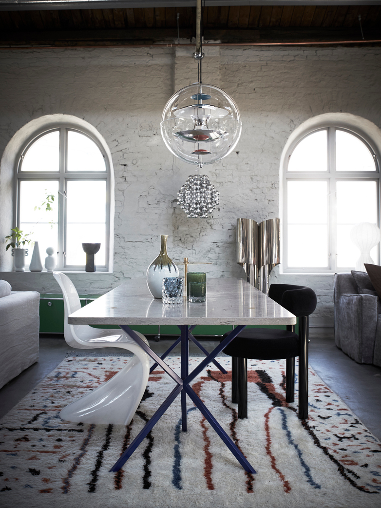 Rectangular Table – Klein Blue – Azul Verde