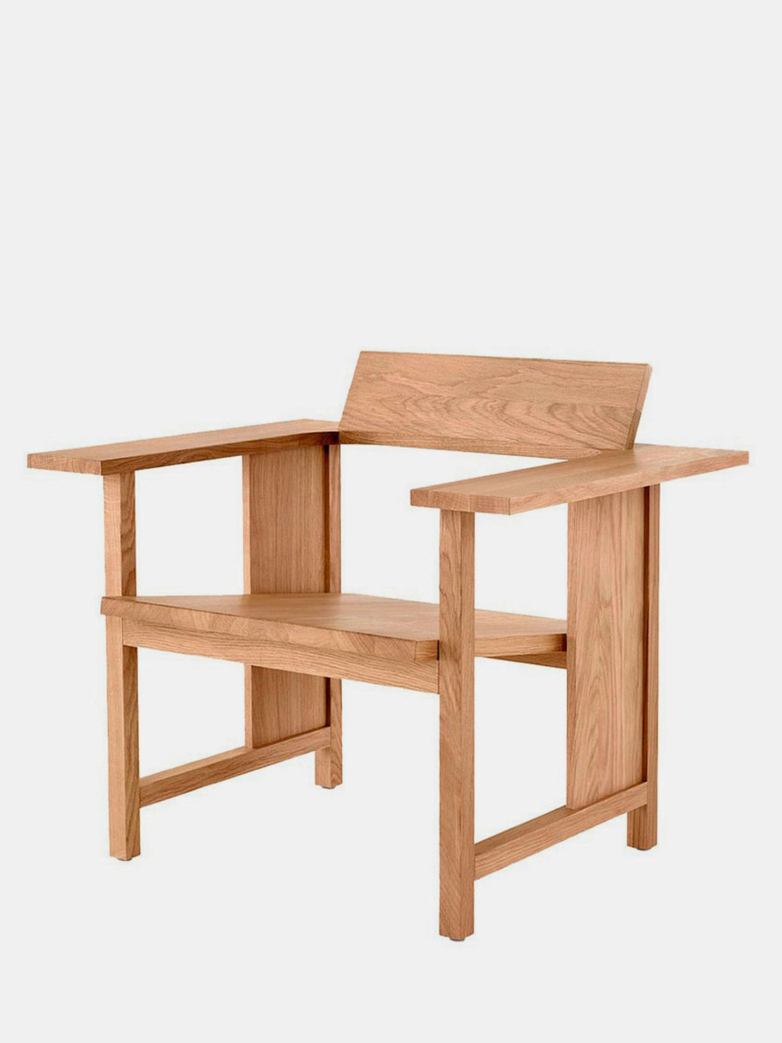 MC10 Clerici Lounge Chair – Natural Oak