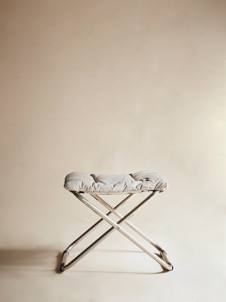 Chico Soft Footstool - Beige