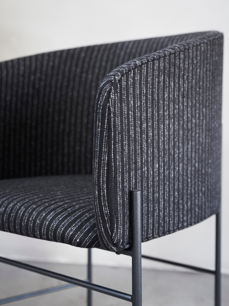 Covent Chair – Black Frame – Bowery Wool