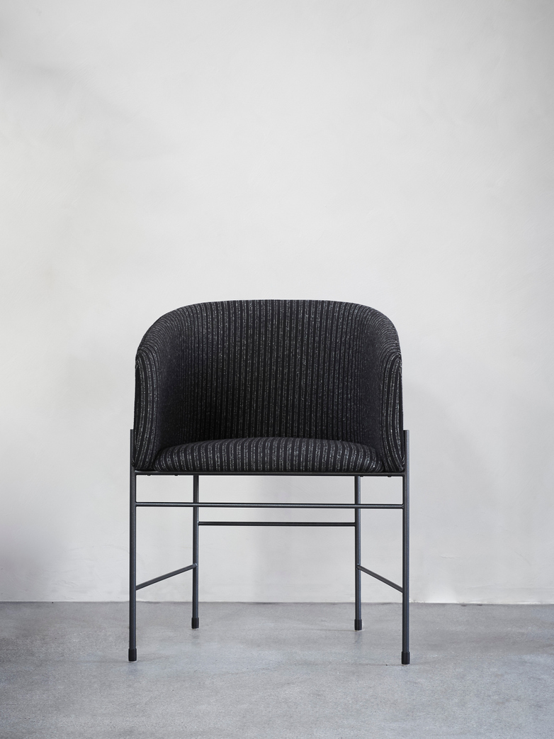 Covent Chair – Black Frame – Bowery Wool