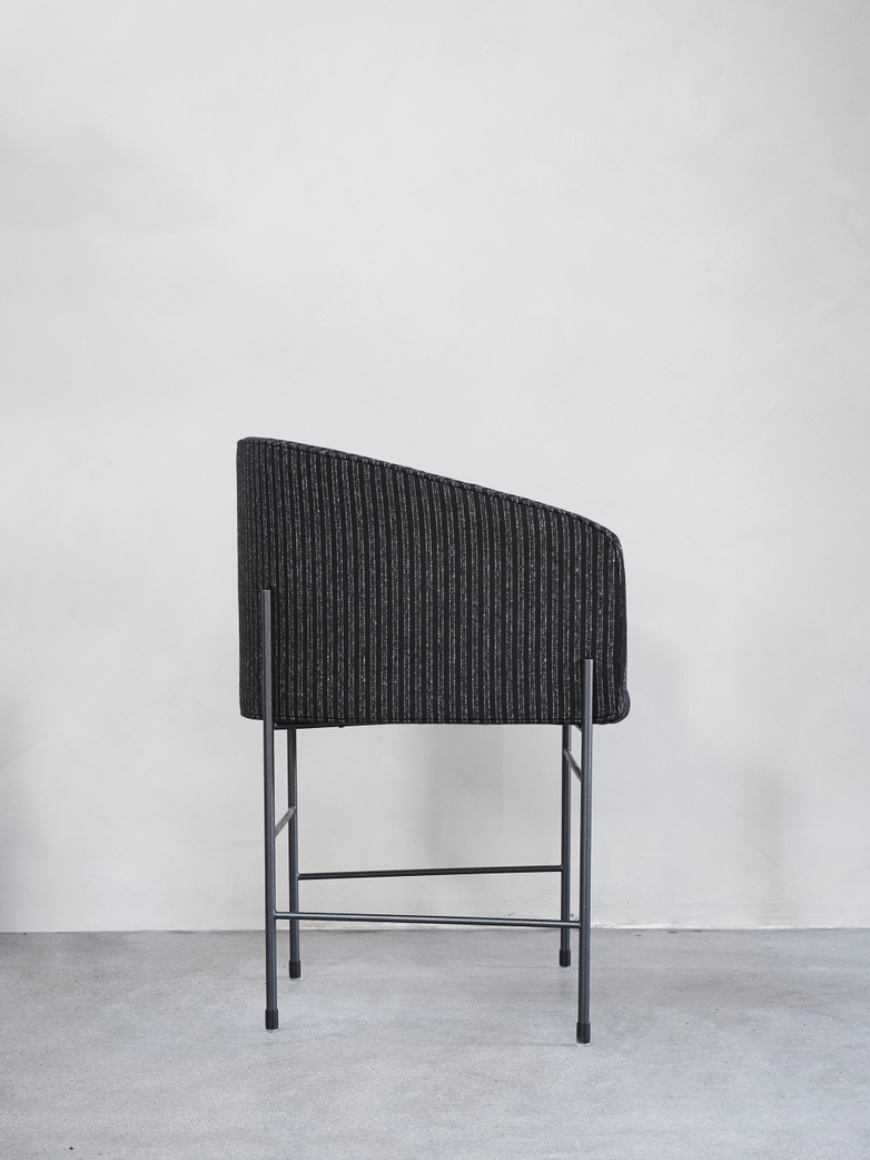 Covent Chair – Black Frame – Bowery Wool