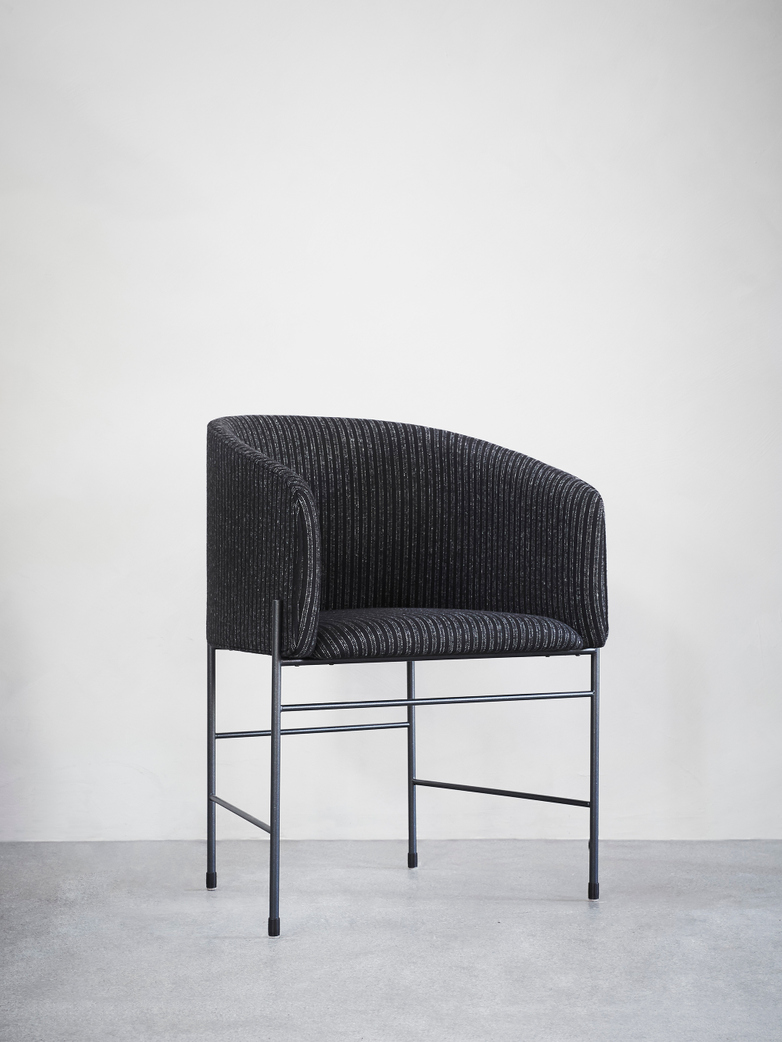 Covent Chair – Black Frame – Bowery Wool