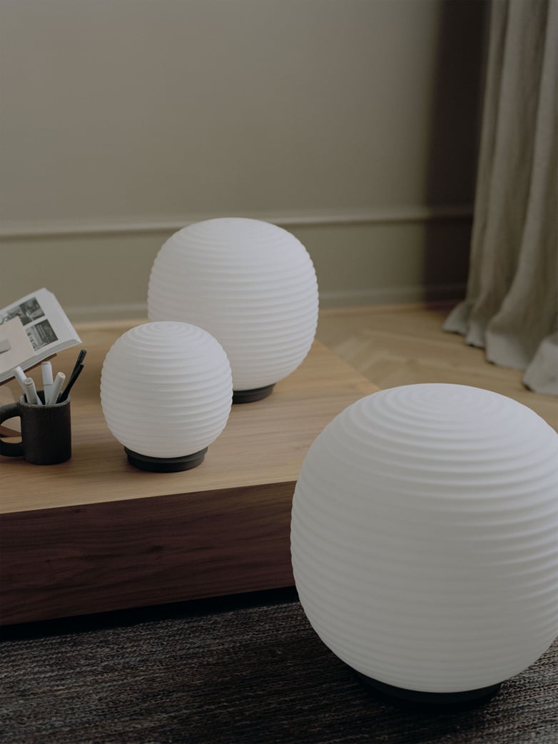 Lantern Globe Table Lamp