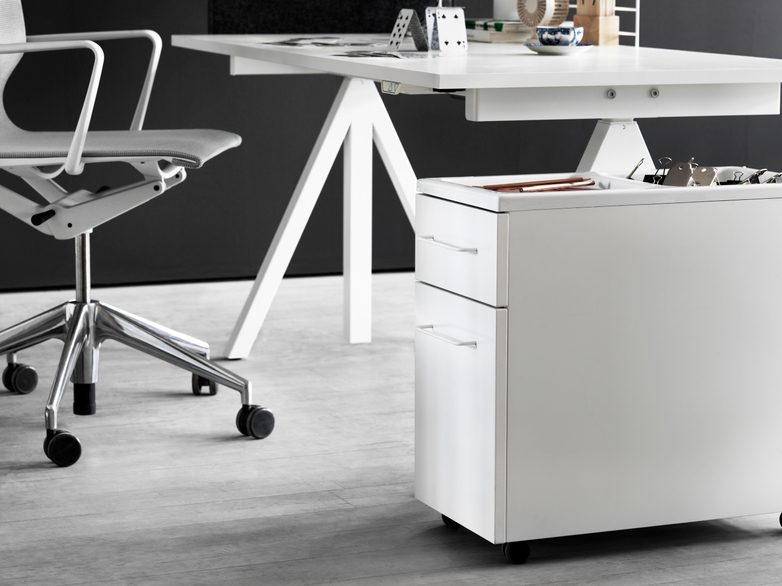 Mobile Storage Unit – White