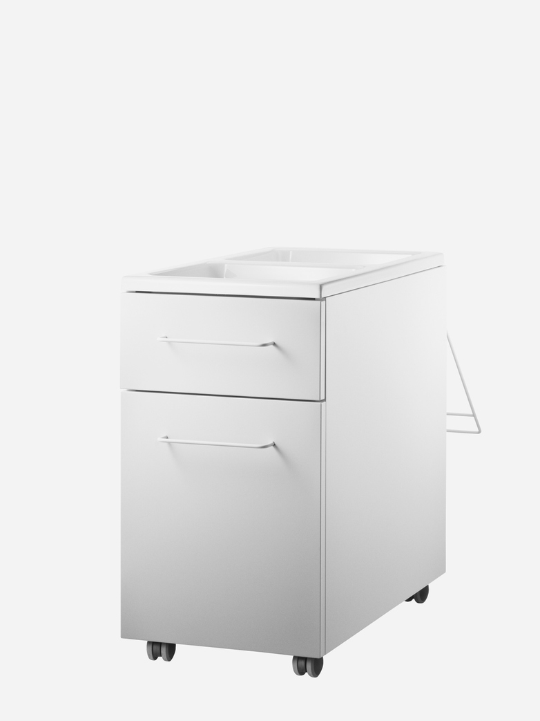 Mobile Storage Unit – White