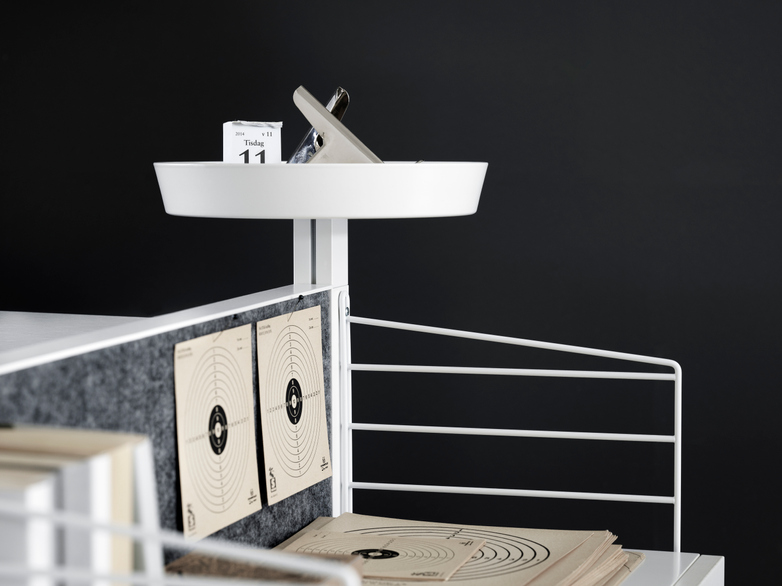 Free Standing Bowl – White