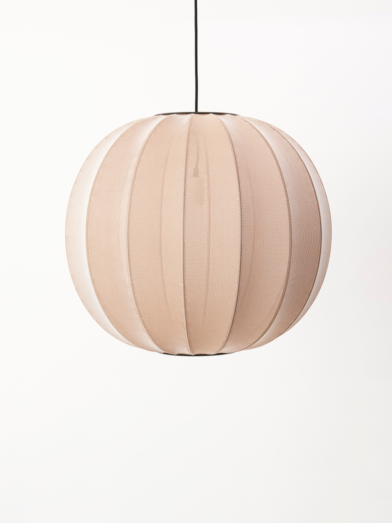 Knit-Wit Pendant – Round Ø60 – Sand Stone