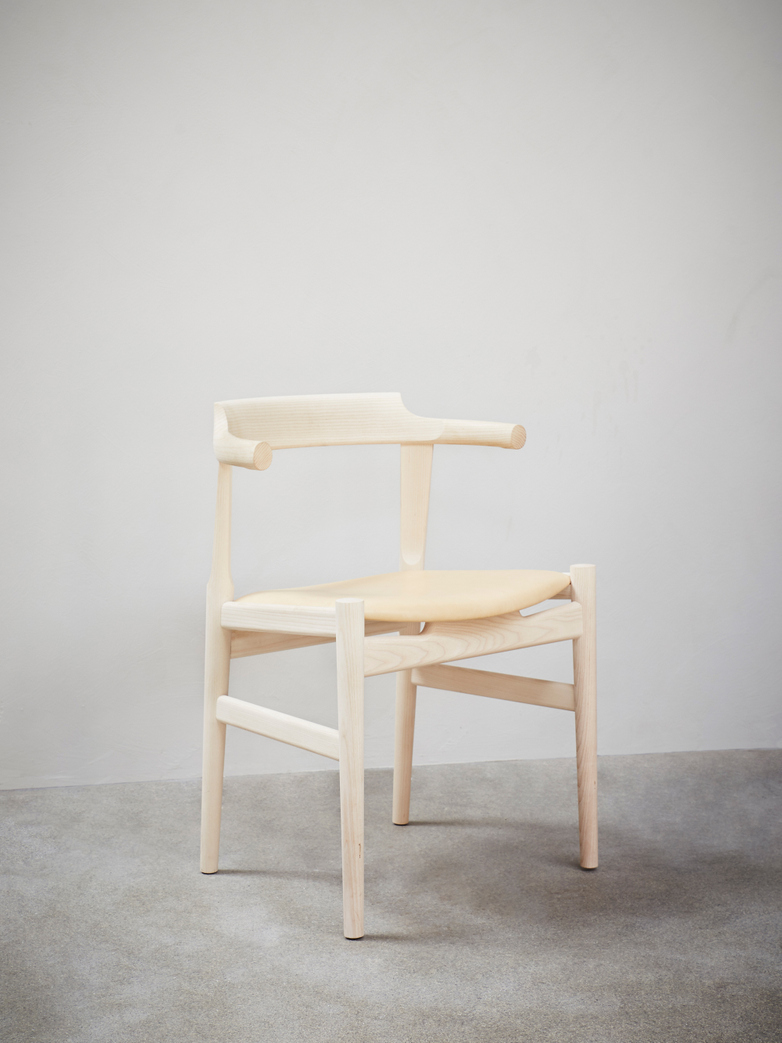 PP58 Chair – Ash – Leather