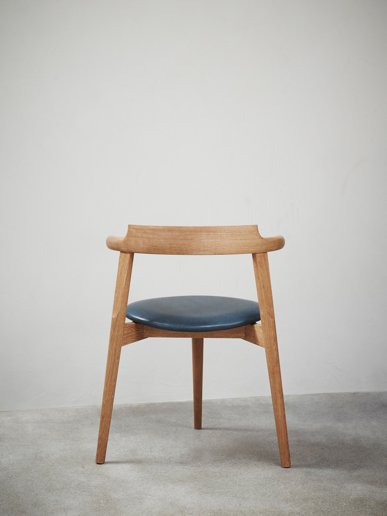 PP58/3 Chair – Oak – Leather