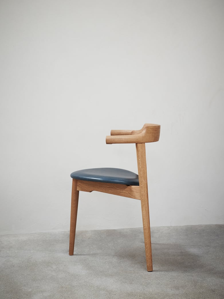 PP58/3 Chair – Oak – Leather