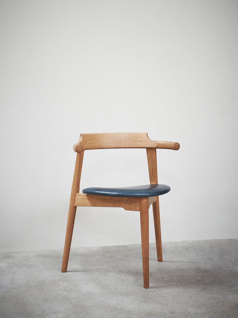 PP58/3 Chair – Oak – Leather