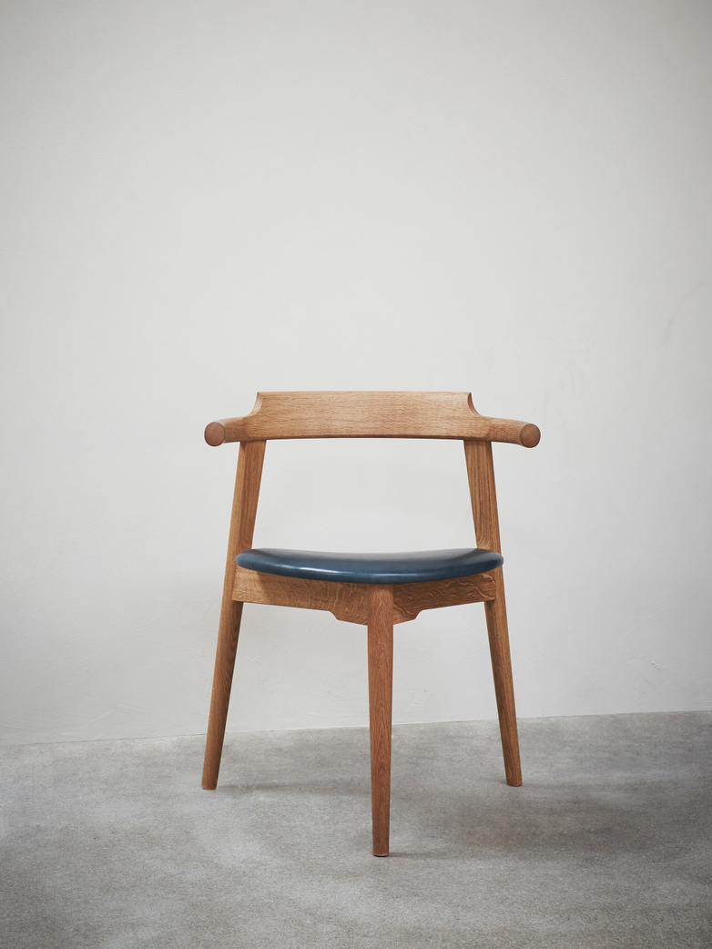 PP58/3 Chair – Oak – Leather