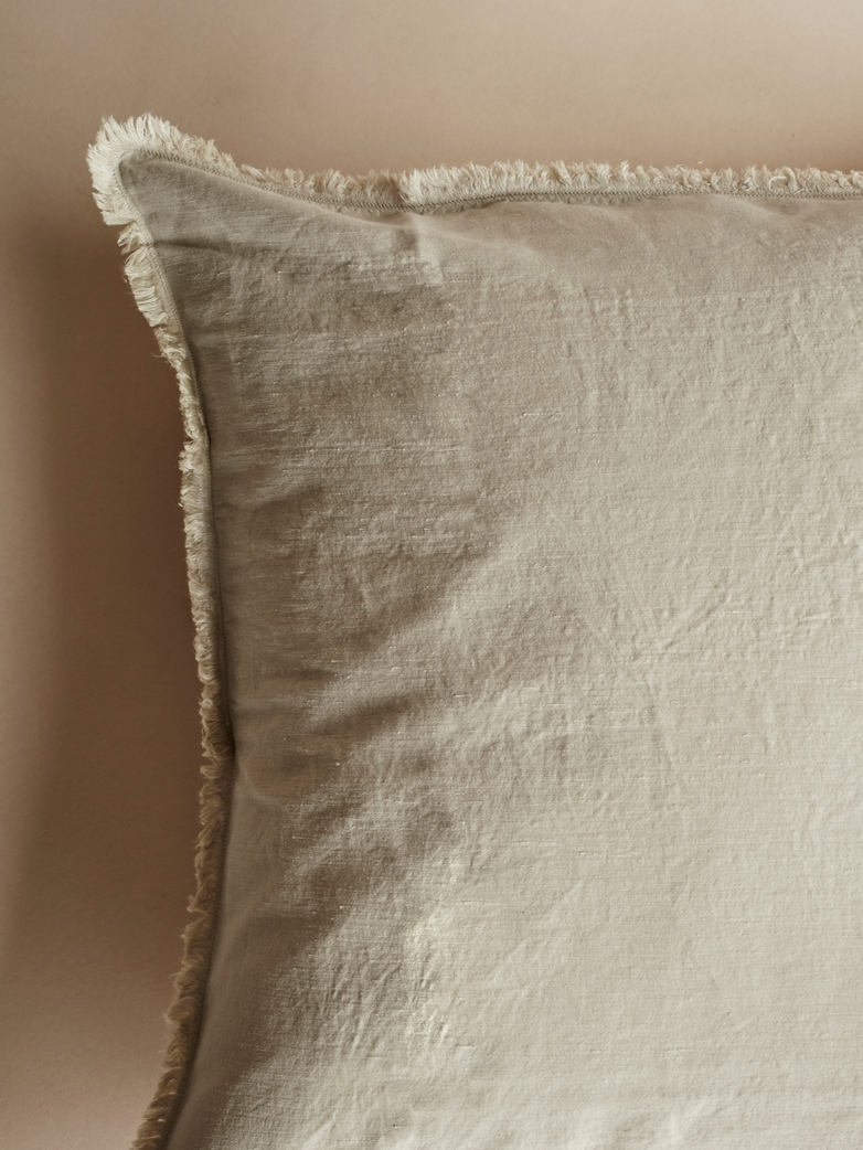 Saten Cushion Cover – Greige – 50x50