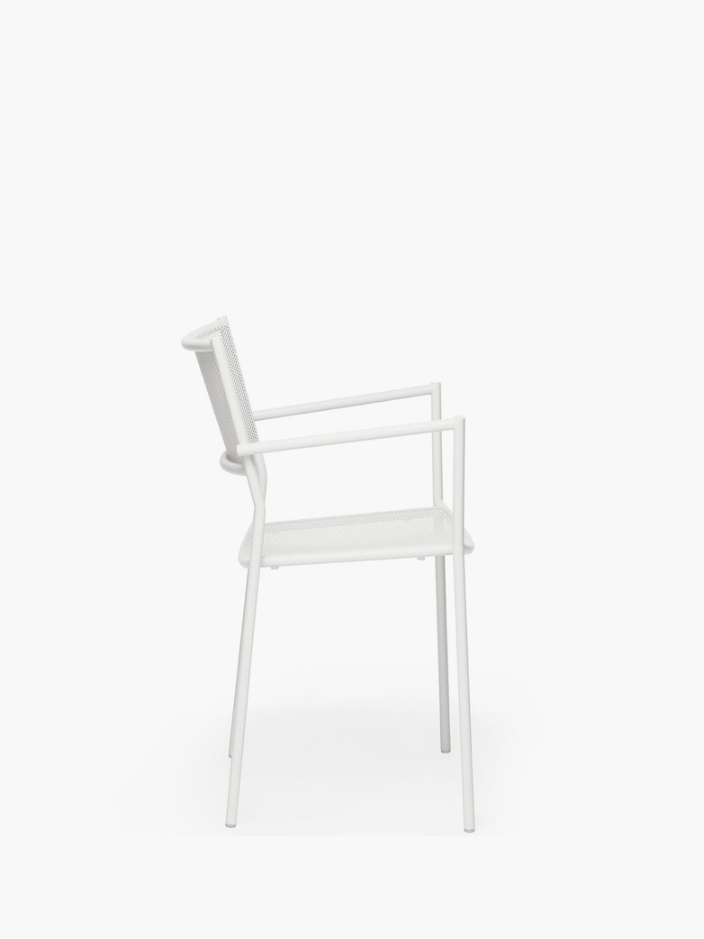 Jig Mesh Armchair – White