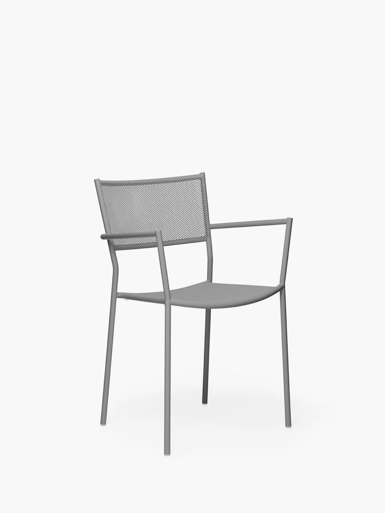 Jig Mesh Armchair – Stone Grey