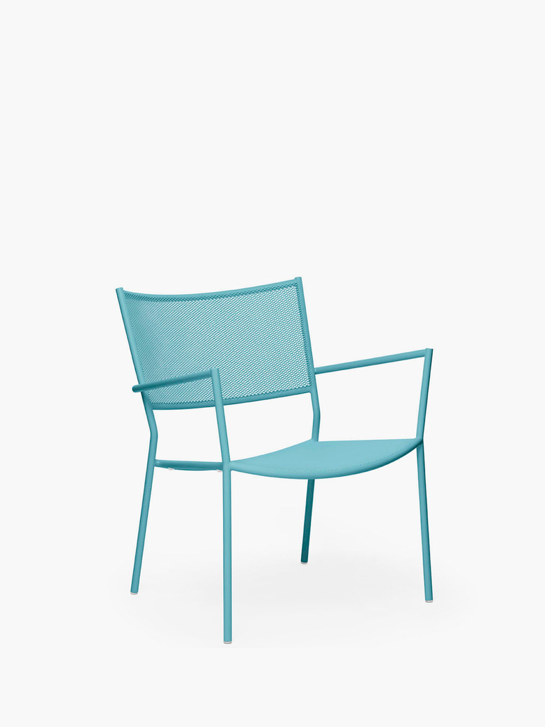 Jig Mesh Easy Chair – Pastel Turquoise