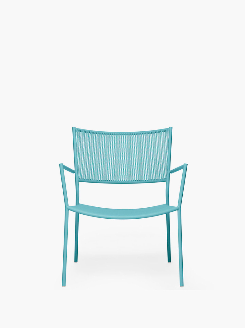Jig Mesh Easy Chair – Pastel Turquoise