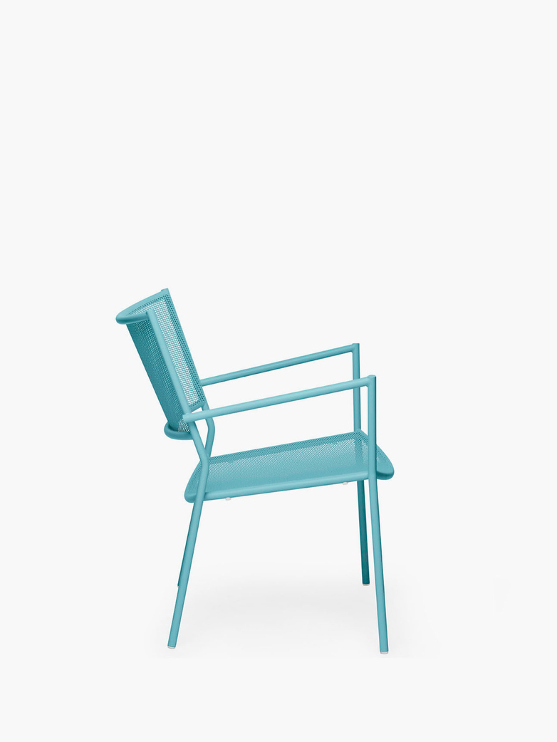 Jig Mesh Easy Chair – Pastel Turquoise