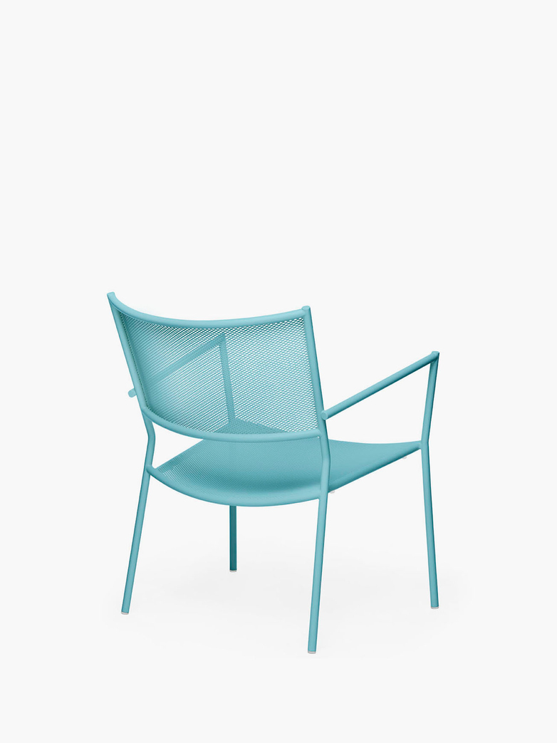 Jig Mesh Easy Chair – Pastel Turquoise
