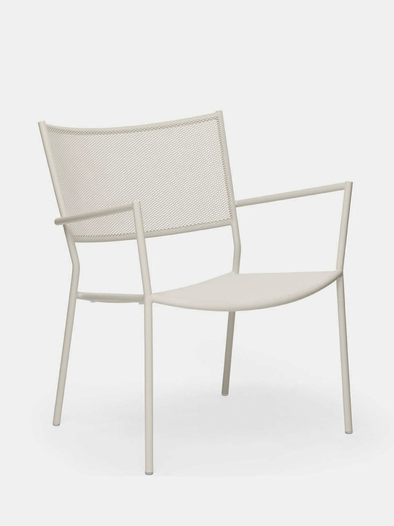 Jig Mesh Easy Chair – Ivory