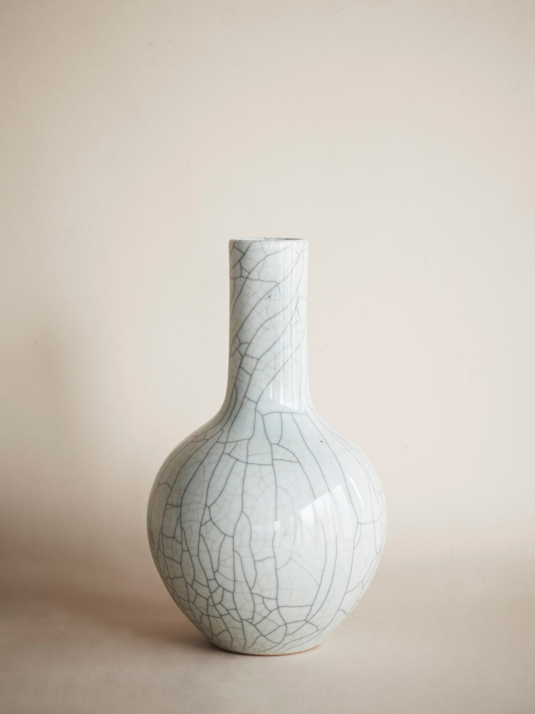 Tea Ink Collar Vase