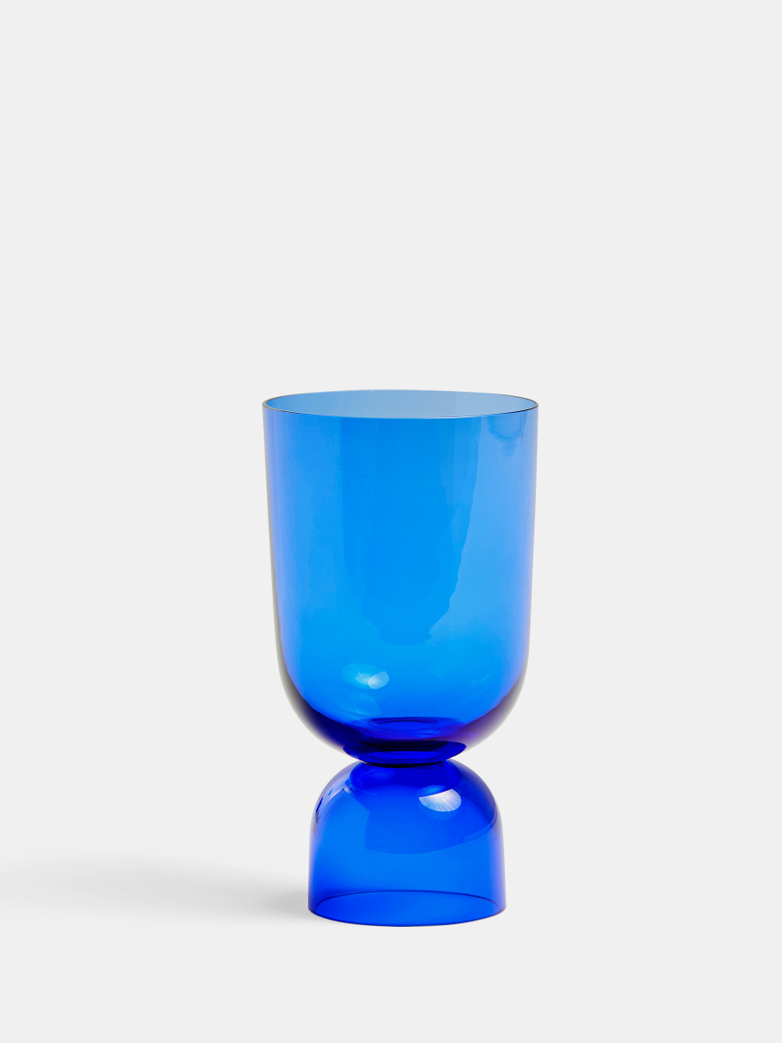 Bottoms Up Vase Electric Blue Small