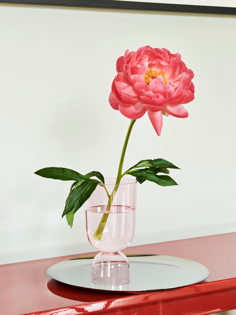 Bottoms Up Vase Soft Pink Small
