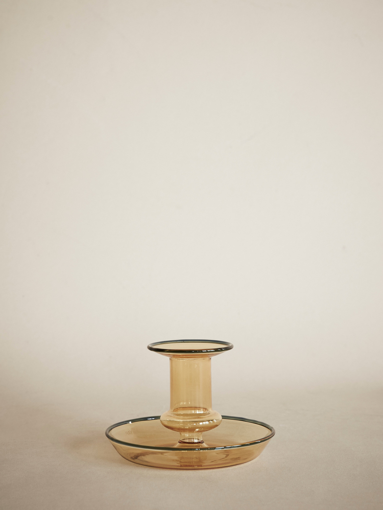 Flare Candleholder – Yellow