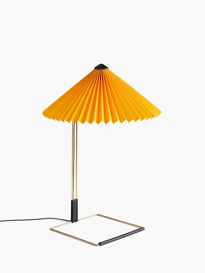 Matin Table Lamp – Yellow – Large