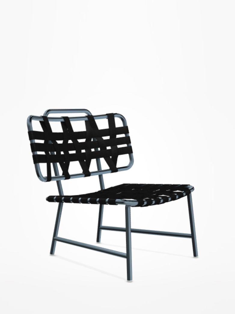 Inout 856 Lounge Chair – Blue/Black